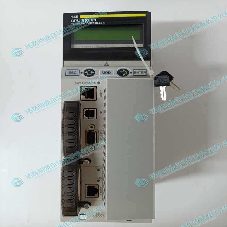 Schneider140CPU65260 控制处理器模块
