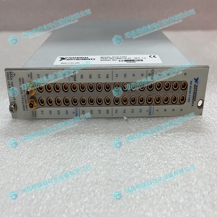 NI SCXI-1193 多路复用开关模块