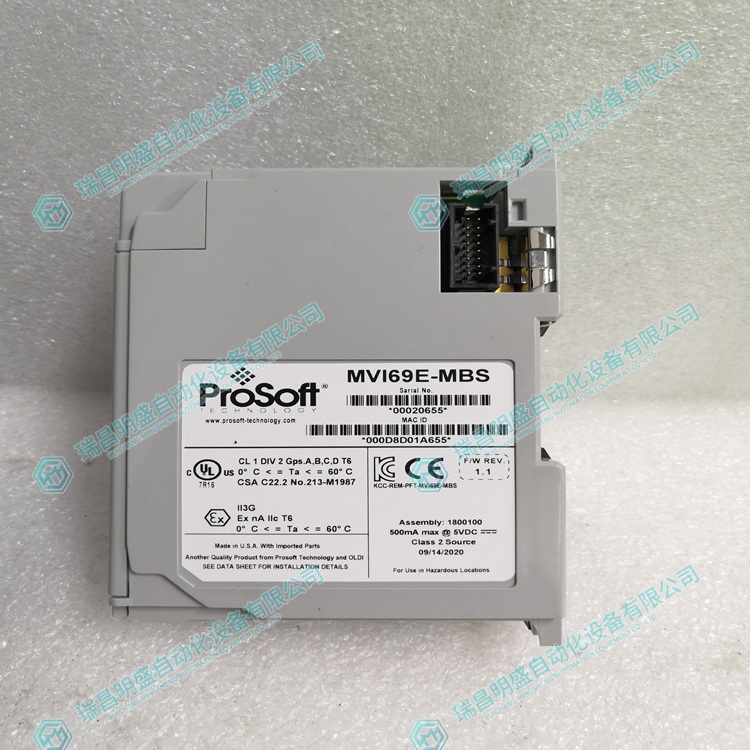  PROSOFT MVI69E-MBS 通讯模块