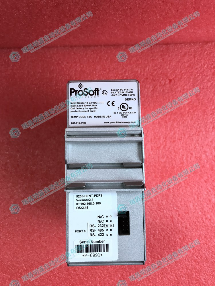 PROSOFT 5205-DFNT-PDPS 模拟量输入输出模块 