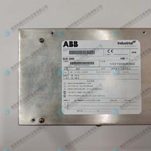 ABB SUE3000 1VCF750090R0804交流伺服电机