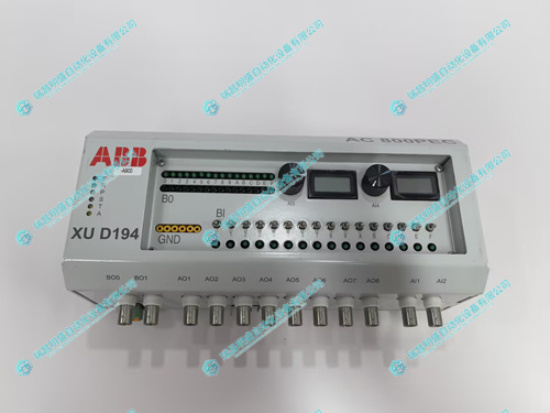 ABB  XUD194 3BHE018137R0001 AC800PEC过程控制模块