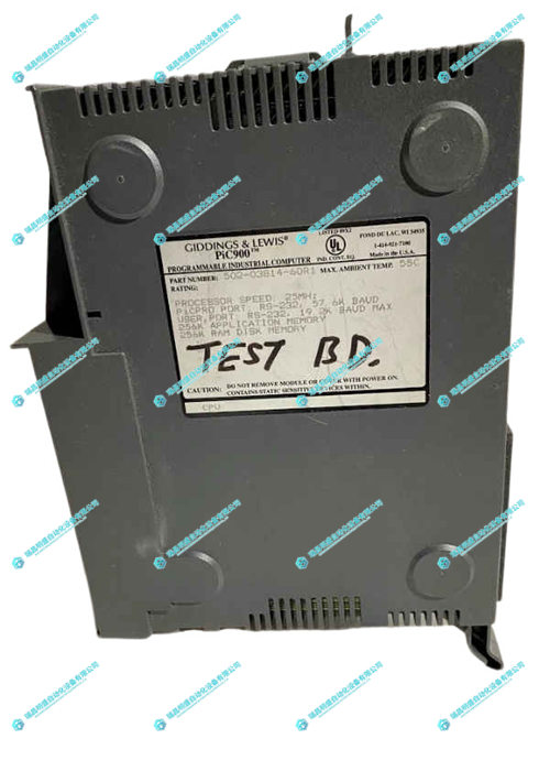 GIDINGS&LEWIS 502-03814-60可编程控制器