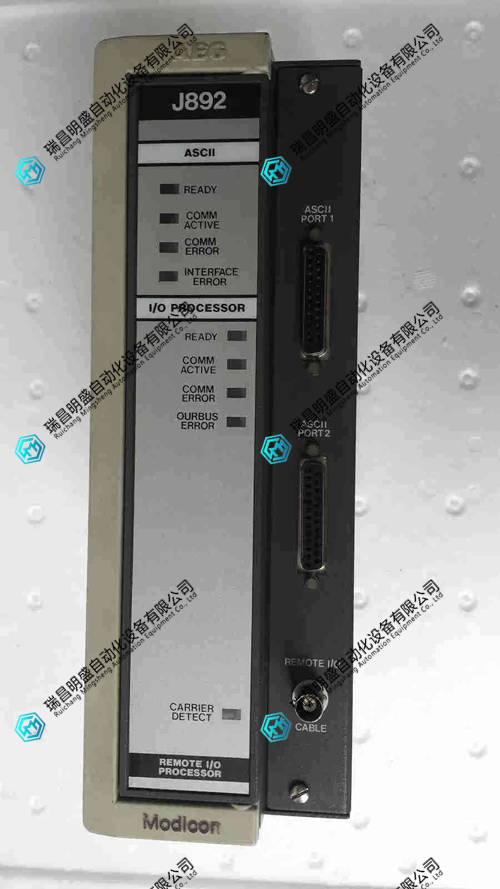 AEG MODICON AS-J892-001处理器模块