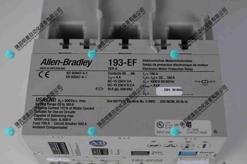 193-EF2AK电机保护继电器