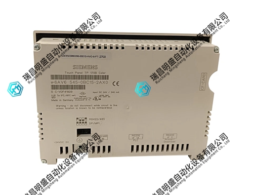 6AV6545-0BC15-2AX0触摸屏面板