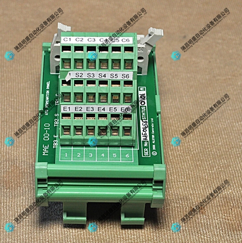 Alstom MAE00-10 远程终端面板