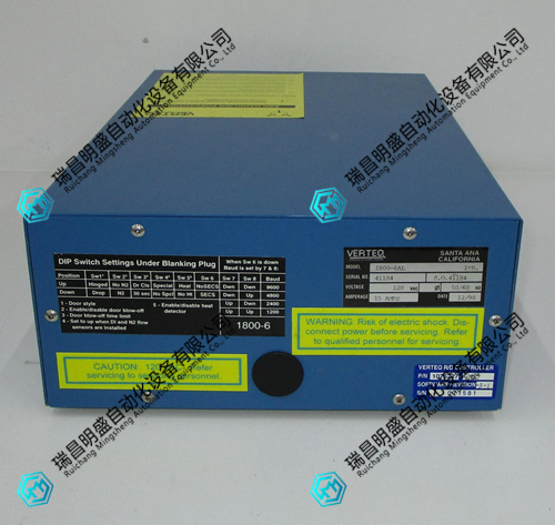 Verteq 1075227-707 1800-6AL控制器模块