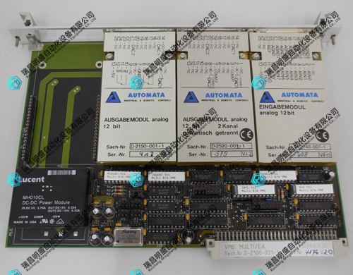 AUTOMATA D-2100-021-1 VME 总线多功能 IO 模块