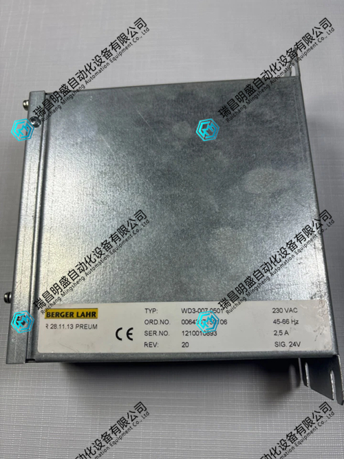 Berger Lahr WD3-007.0501 步进电机功率控制器
